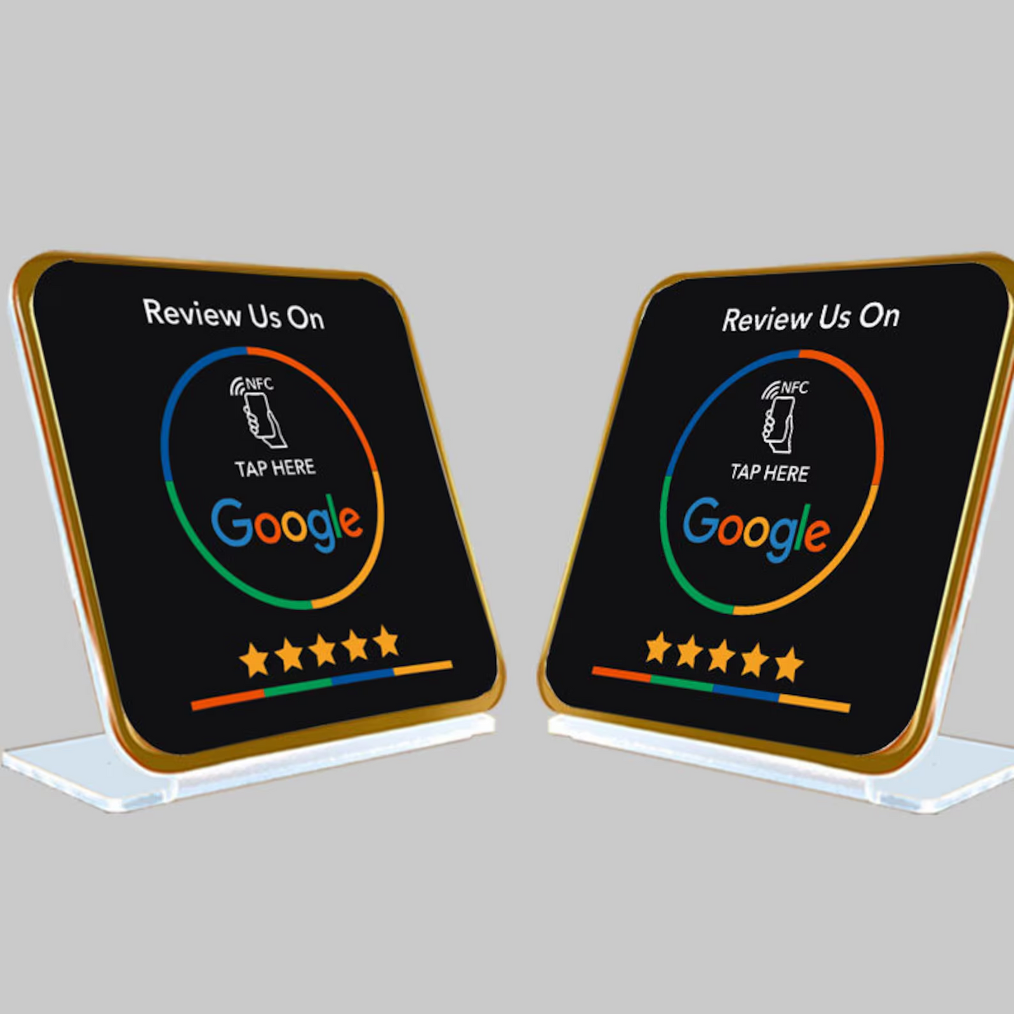 Tarjeta NFC para reseñas de Google