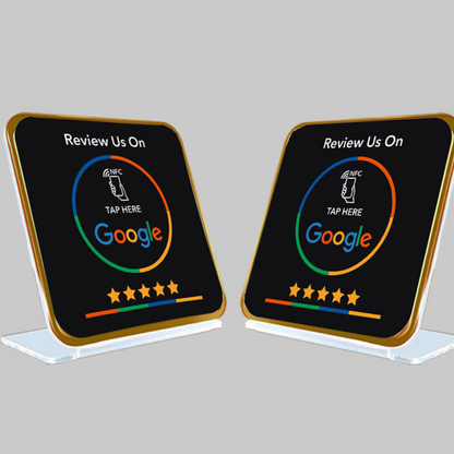 Tarjeta NFC para reseñas de Google